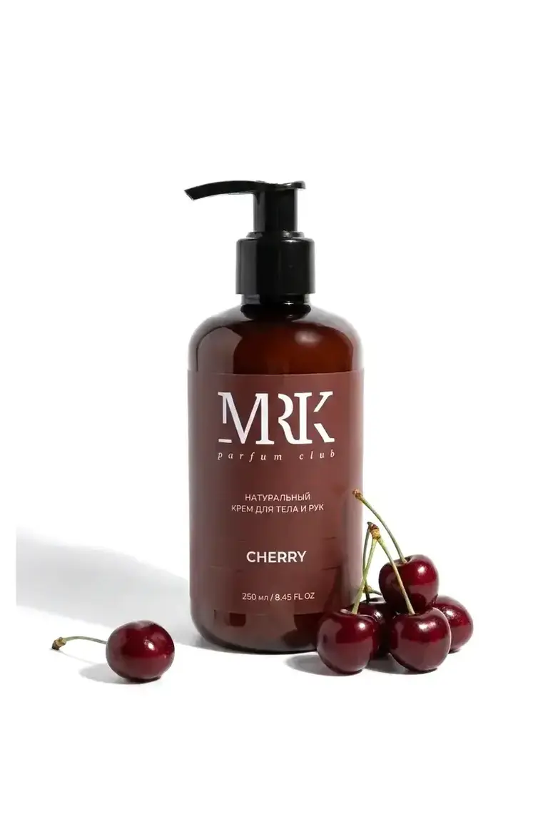 Натуральный крем для тела и рук Cherry