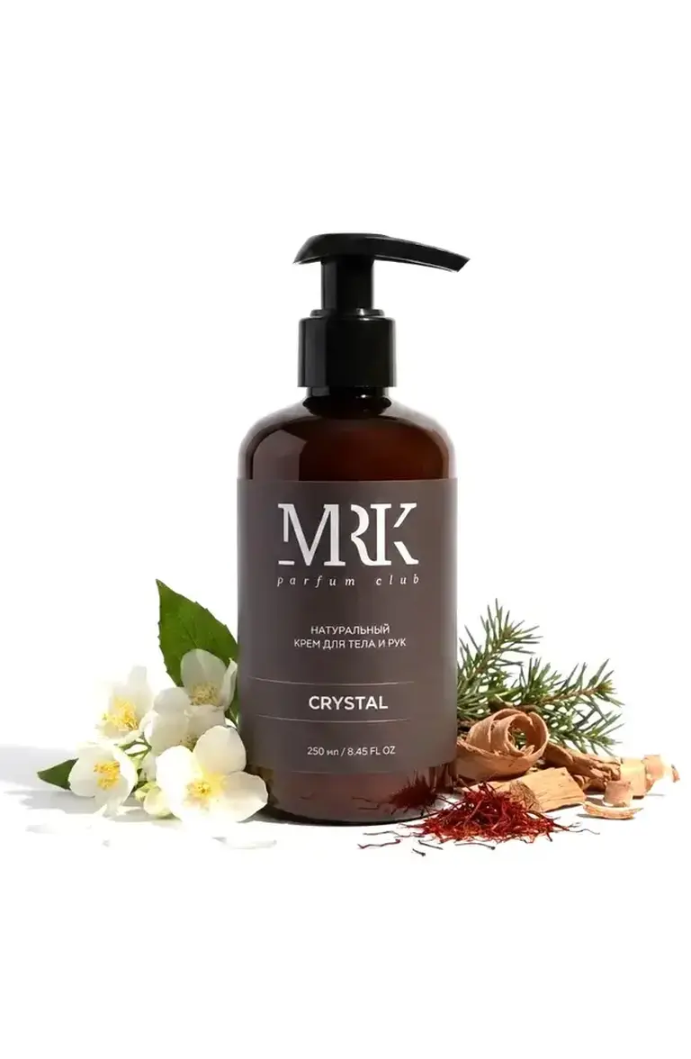 Натуральный крем для тела и рук Crystal